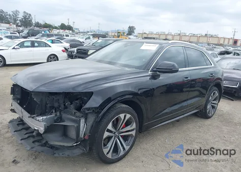 2019 Audi Q8 55 Premium из США, поврежденный, VIN WA1BVAF13KD044077